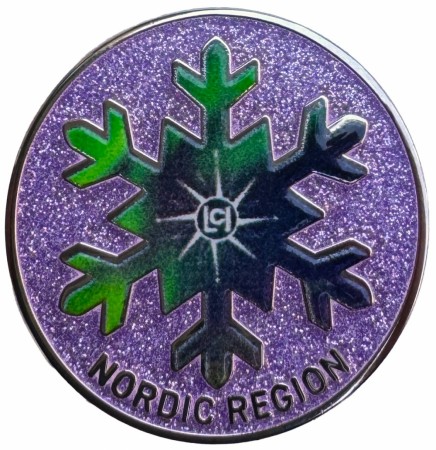 Nordic Region Pin